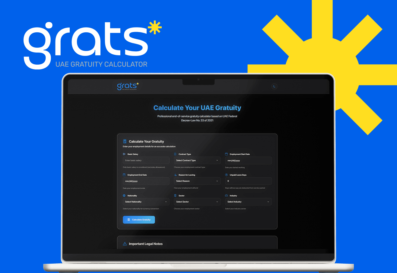 UAE Gratuity Calculator