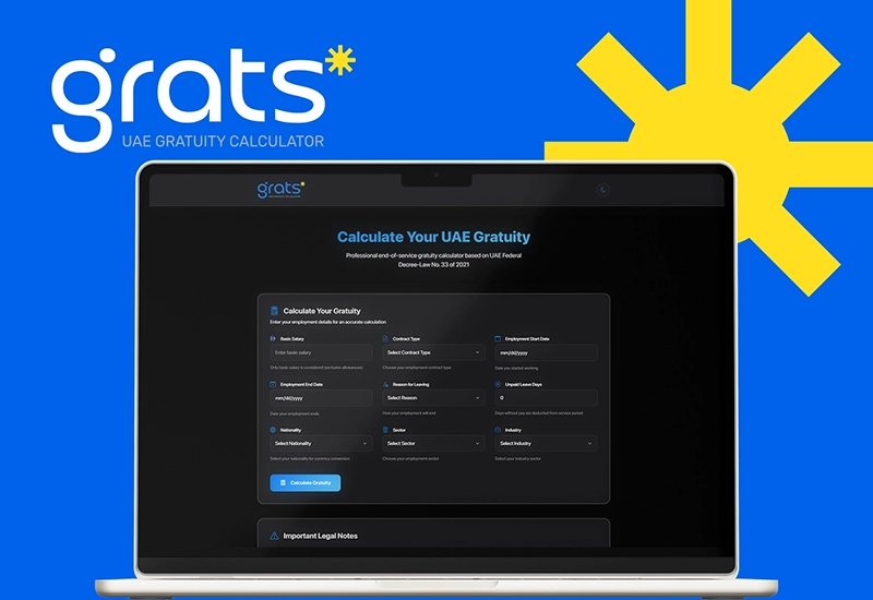 Grats UAE Gratuity Calculator